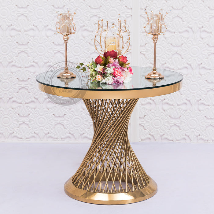 VORAGE Spoke Cake Table