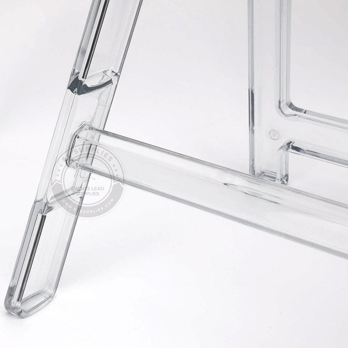 GERMAN Clear Resin Folding Chair