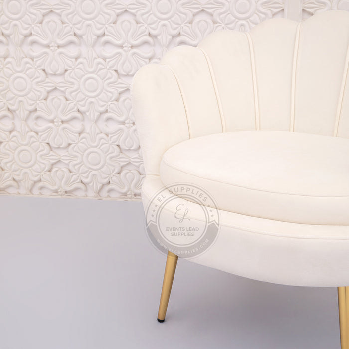 LULU Sofa White One-Seater