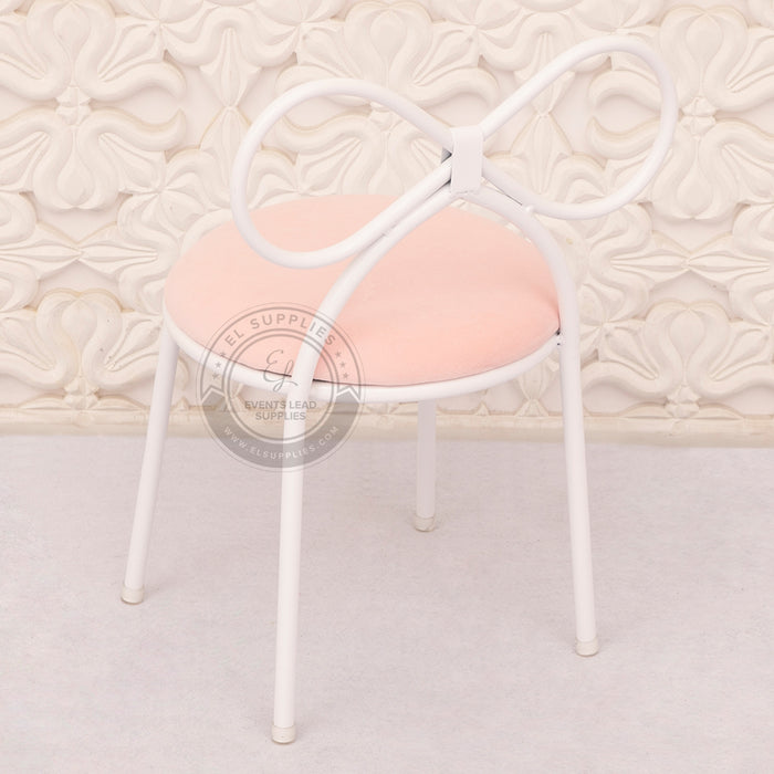 KOMBOS Kids Chair White Frame with White Cushion