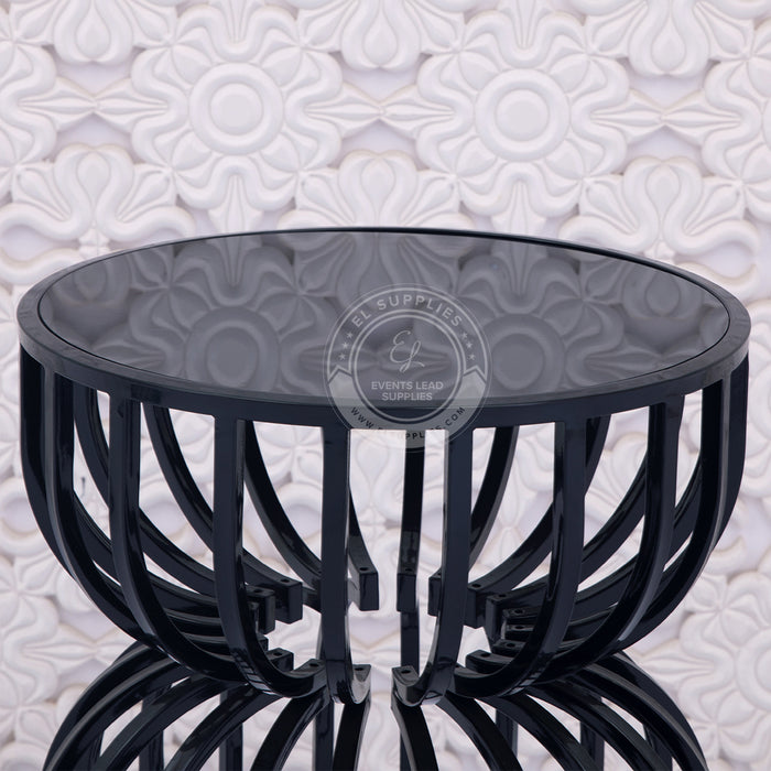 JENNA Black Cake Table Set