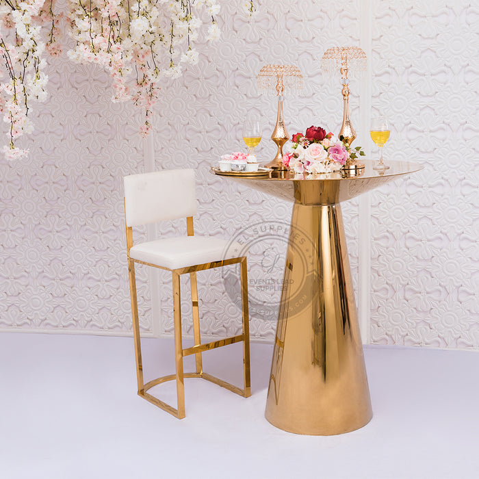 CONO Gold Cocktail Table