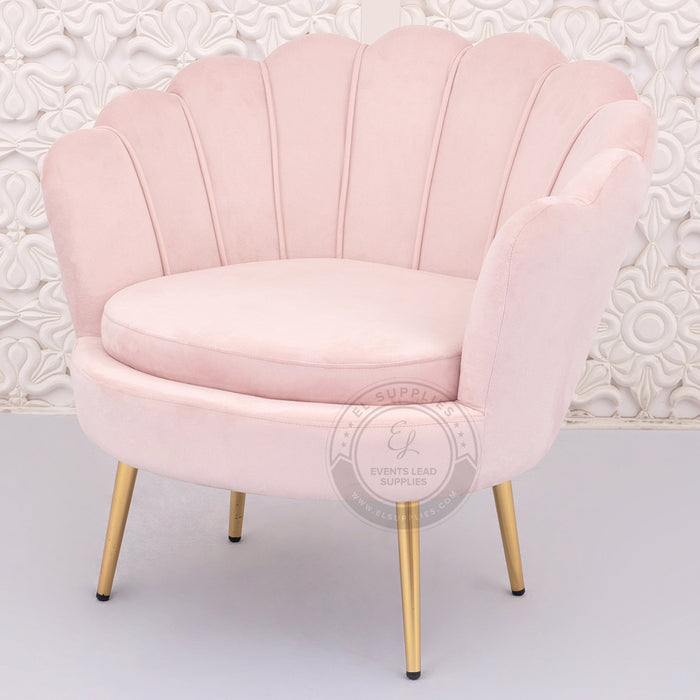 LULU Sofa Blush Pink One-Seater