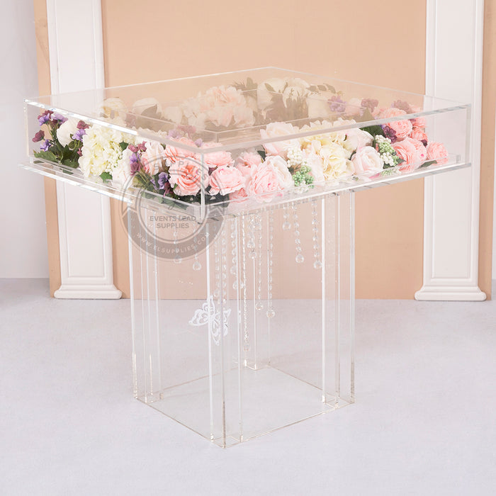 ELSA Clear Acrylic Cake Table