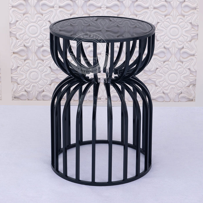 JENNA Black Cake Table Set