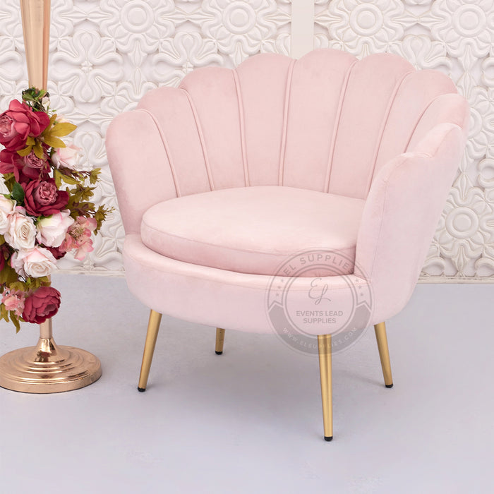 LULU Sofa Blush Pink One-Seater