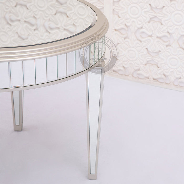 HANAME Mirrored Cake Table