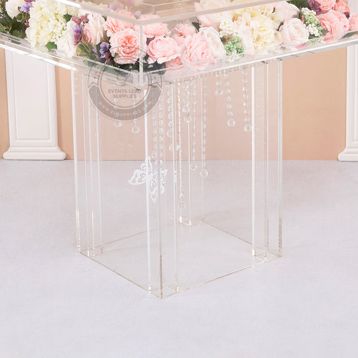 ELSA Clear Acrylic Cake Table