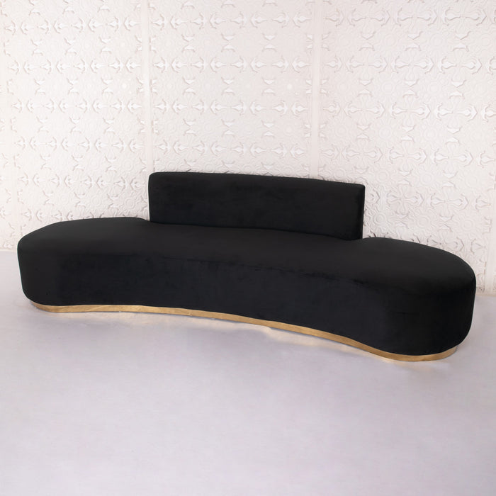 Jihan Sofa - Velvet - 9'