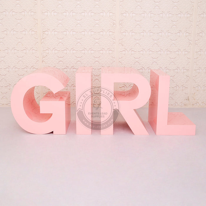 ASTARTE GIRL Marquee Letters