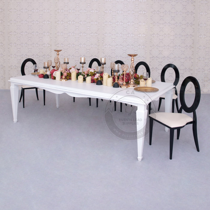 white dining table 