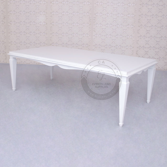 beautiful & elegant apricus table white 